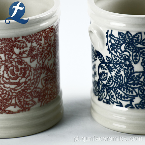 Vasos de flores baratos plantadores de cerâmica ao ar livre